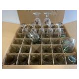 Libbey Glassware in Olive Tempo