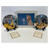 Wizard of Oz Plates, Disney Lion King Lithograph