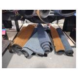 10 Industrial Rugs W/ Rubber Back