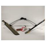Bear Archery Bow, Arrows, Sling Shot, Machete