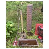 Ice Fishing Augers, Cast Iron Boot Scrapper Ice Fishing Augers, Cast Iron Boot Scrapper