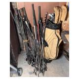 Vintage Golf Clubs & Bag Vintage Golf Clubs & Bag