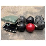 Bowling Balls w/ 1 Suitcase & Bag Bowling Balls w/ 1 Suitcase & Bag