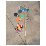 Pool Balls, Cue, Ping-Pong Paddles Pool Balls, Cue, Ping-Pong Paddles