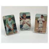 R. Jackson, H. Aaron, W. Mays Topps Giants R. Jackson, H. Aaron, W. Mays Topps Giants
