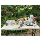 USA Pottery, Glassware, Asian Figurines & More USA Pottery, Glassware, Asian Figurines & More