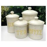 4 Piece Canister Set 4 Piece Canister Set