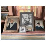 Paintings on Canvas, 2 Prints Paintings on Canvas, 2 Prints