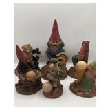 6 Tom Clark Golf Gnomes 6 Tom Clark Golf Gnomes