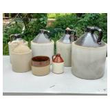 2, 1 & 1/2 Gallon Antique Jugs 2, 1 & 1/2 Gallon Antique Jugs