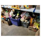 Plush Animals, Vintage Tupperware Toys Plush Animals, Vintage Tupperware Toys