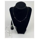 6 Grams 14KT Gold Jewelry: Ring, Necklaces 6 Grams 14KT Gold Jewelry: Ring, Necklaces