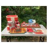 Coca Cola Checkers, Cooler, S&P, Egg Timer Coca Cola Checkers, Cooler, S&P, Egg Timer
