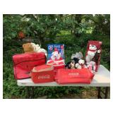 Coca Cola Plush Polar Bears, Soft Coolers Coca Cola Plush Polar Bears, Soft Coolers