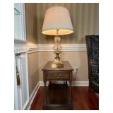 Pennsylvania House Table & Stiffel Table Lamp