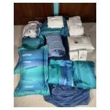 Queen Bedding & Curtains