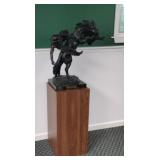 1953 Cast Bronze C. Spampinato 'Bucked Loose'