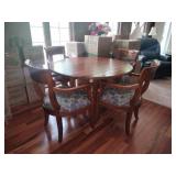 Century Furniture Industries Table & 4 Chairs