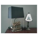 Two Notre Dame Table Lamps