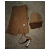 Carhartt Bib Overall & Hat Carhartt Bib Overall & Hat