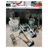 Black & Decker 1/2-inch Drill, Paint Mixer, Stilts Black & Decker 1/2-inch Drill, Paint Mixer, Stilts