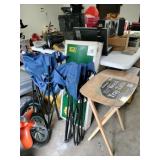 Hammock, Wood Tray Table, Bag Chairs Hammock, Wood Tray Table, Bag Chairs