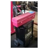 Exide Battery Charger & Starter, Road Flare Kit