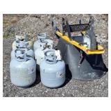 LP Tanks, True Temper Wheelbarrow