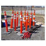 Traffic Cones, Lumber, Concrete Expansion Joints