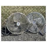 2 Pro Standard High Velocity Floor Fans
