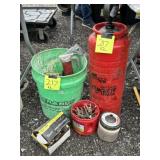 Industrial Concrete Sparayer TAnk, Grease Gun,