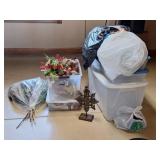 Christmas Florals, Storage Totes