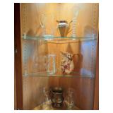 Glass and China Pitchers, Flower Vases