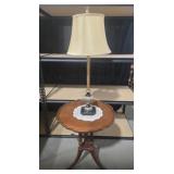 Mersman Side Table, Lamp
