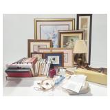 Wall Art, Picture Frames, Cross Stitch & Books