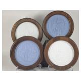 4 Fenton Bicentennial Plate Series