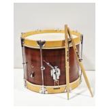 Rogers Drum, Drumsticks, Case & Strap