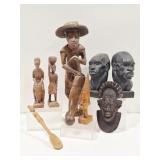 Wood Carvings, Ceramic Bookends