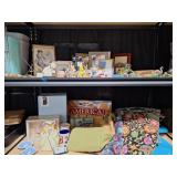 Glass Ornaments, Games, Picture Frames