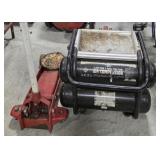 Hydraulic Floor Jack, 6 Gallon Air Compressor