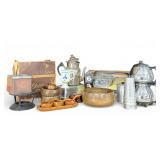 Popcorn Maker, Aluminum Tumblers, Fondue Pot