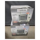 Two Comfort Zone Ceiling Mount Heaters