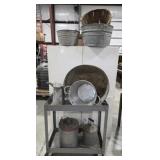 Geneva Metal Cabinets, Galvanized Containers