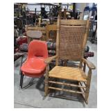 Chairs, Rugs, Rocker