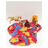 Cast Horse, Horse Wall Pocket, Western Shirt