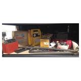 Battery Chargers, Air Compressors, Pry Bars