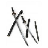 2 Samurai Swords with Sheaths