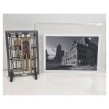 Ft. Wayne Courthouse Photo, Wright Inspired Glass