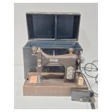 Domestic Sewing Machine and Case