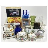 Calphalon, Ironstone, Pyrex, Glassware